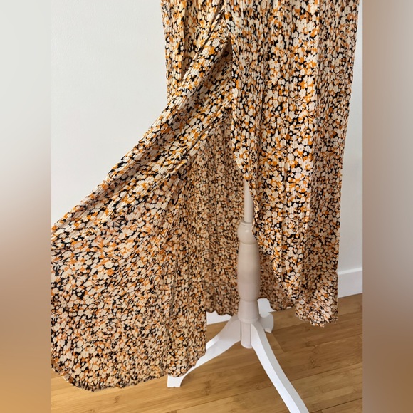 New! Anthropologie Patrons of peace floral dress smocked strapless dress - Picture 5 of 7